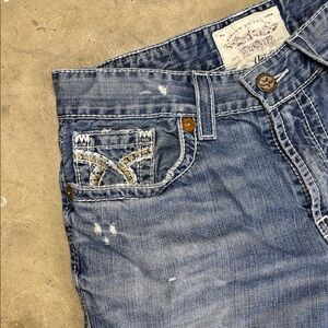 Big Star Men's Union Straight Blue Jeans Size 33L